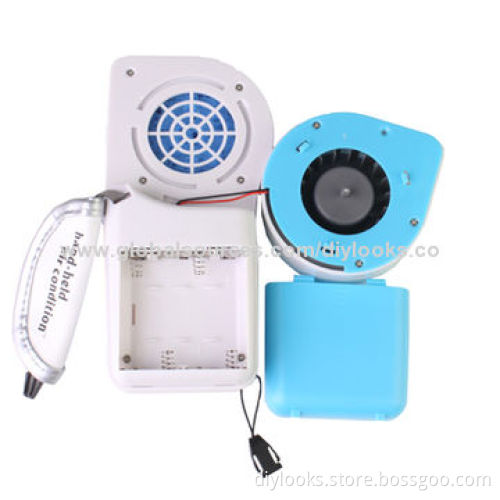 Handheld USB Air Condition Fan (Baby Blue)